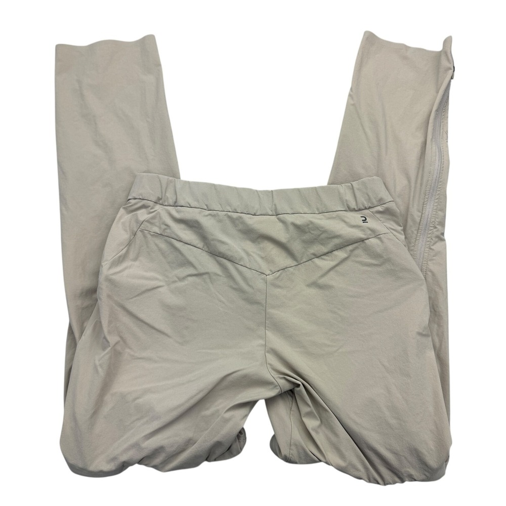 Quechua Hiking Pants Mens 28X31 Beige Two-Way Stretch Convertable Lightweight